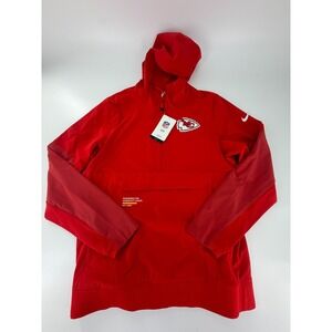 Kansas City Chiefs Nike Men's Red University Sideline Anorak Jacket Size S NWT